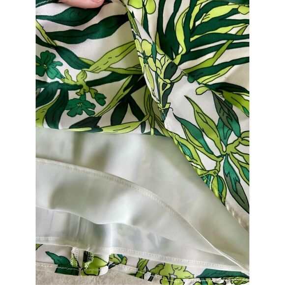 J.Crew Tropical Print V-Neck Sleeveless Top - Picture 2 of 8